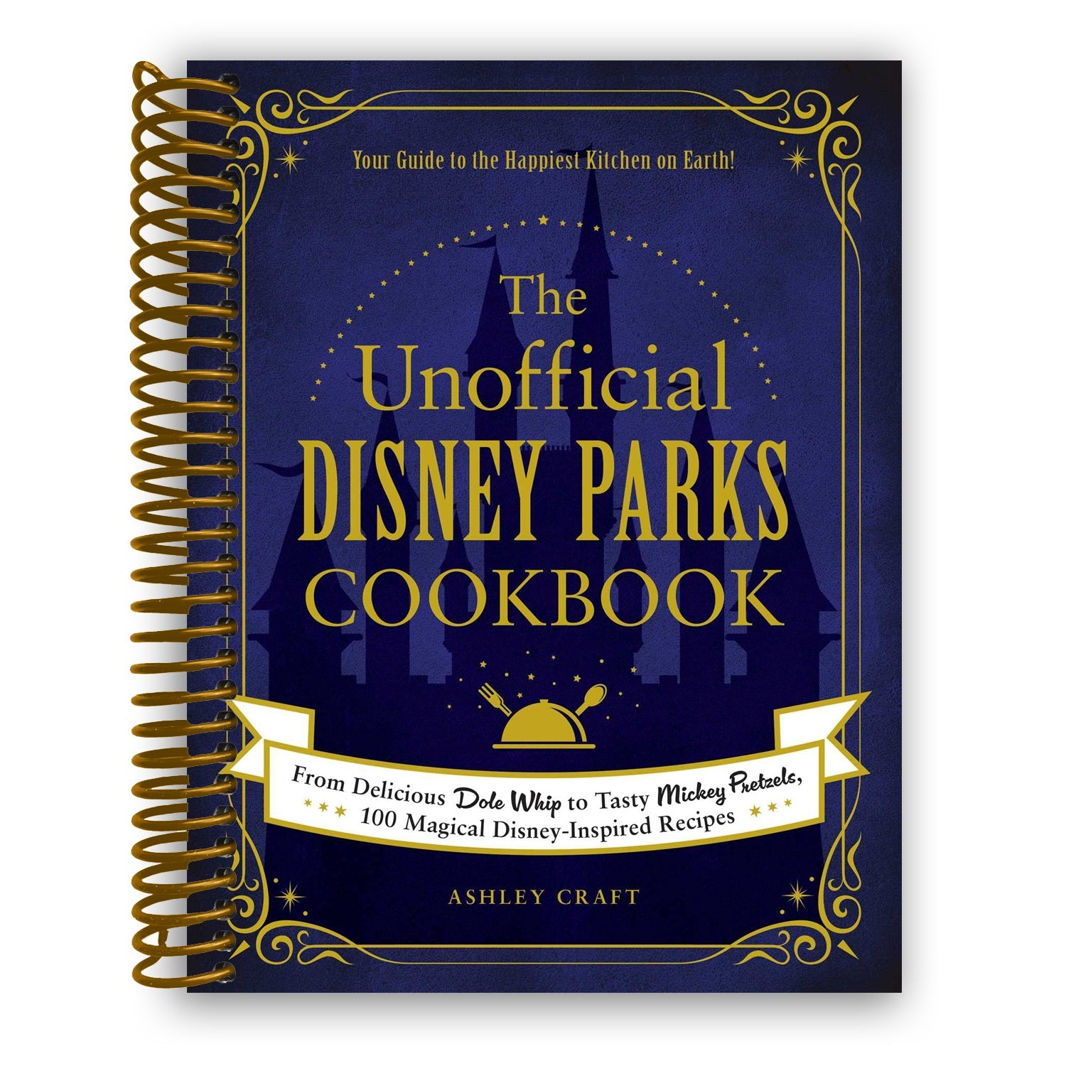 Indulge in Disney Parks Delights: The Unofficial Cookbook (Spiral Bound)