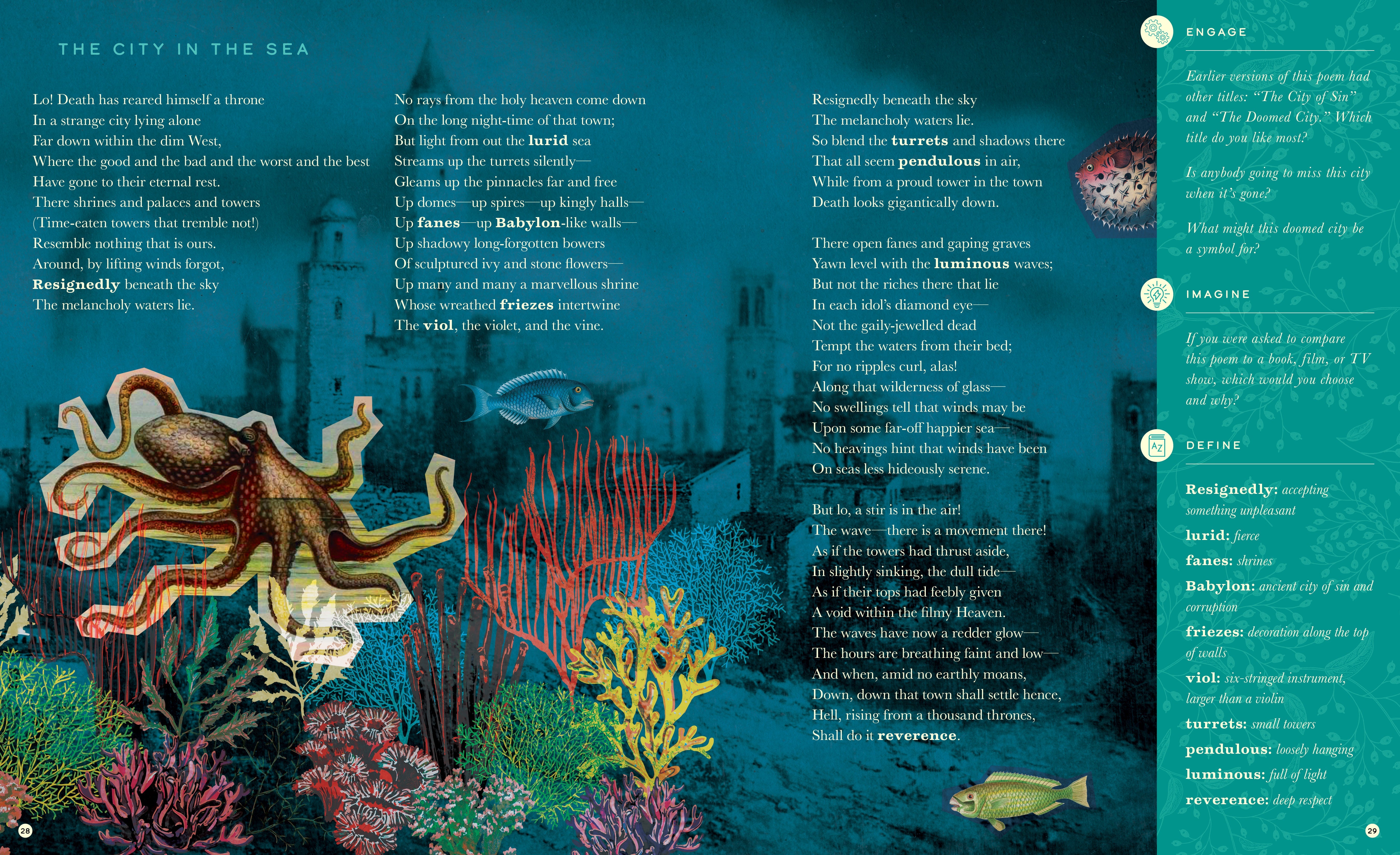 The Illustrated Edgar Allan Poe by Bushel & Peck Books - A Captivating Collection