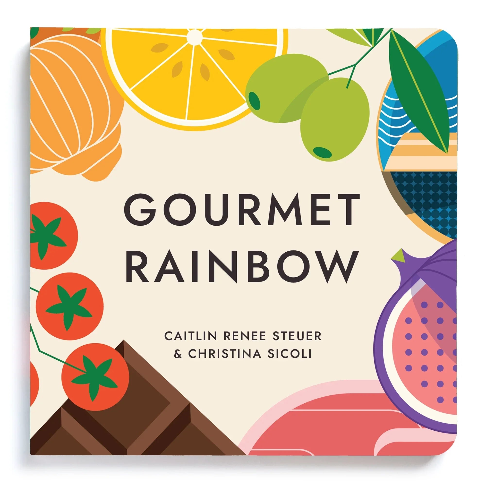 Chunky Deli's Delightful Rainbow Board Book for Kids