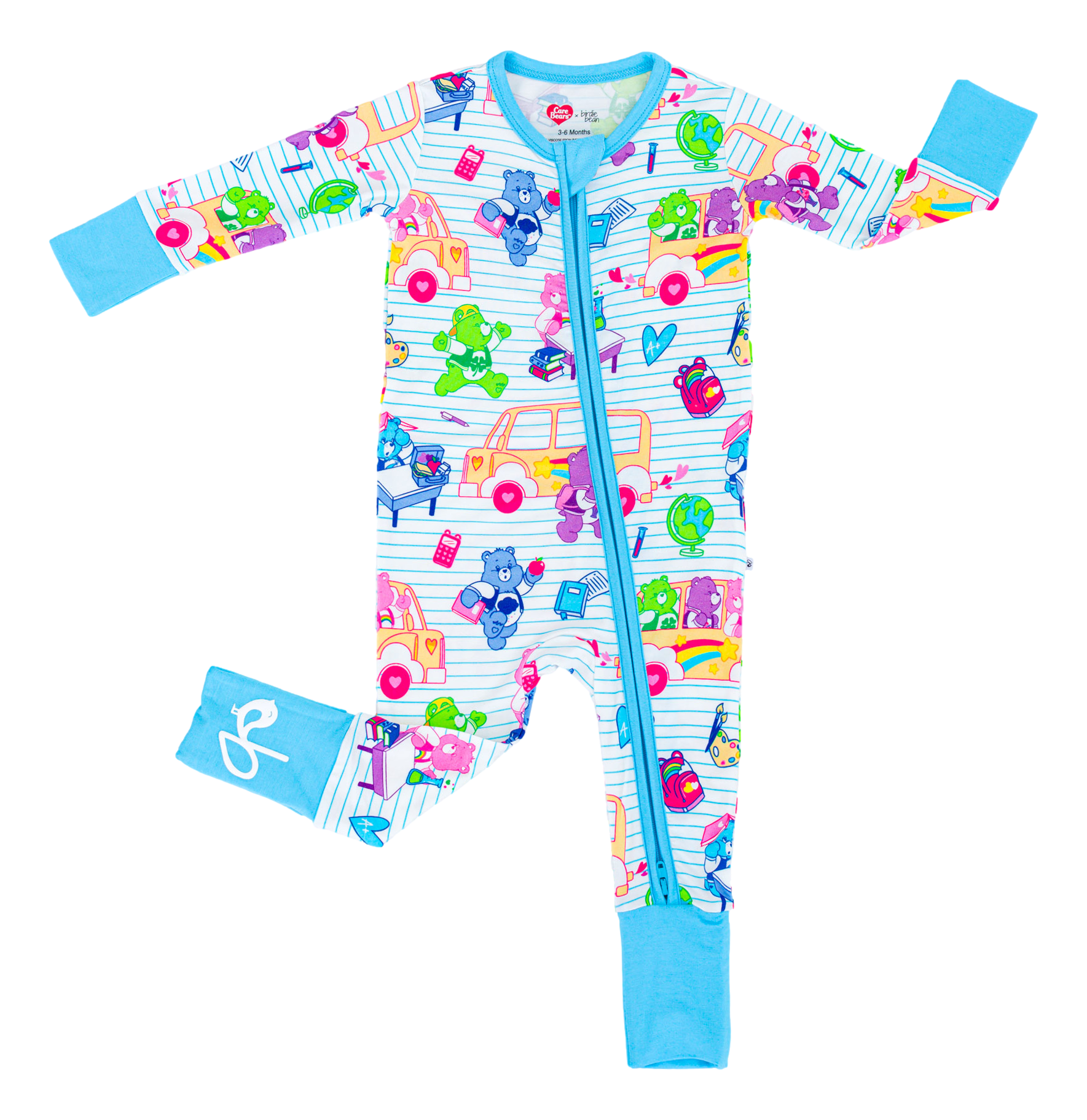 Birdie Bean Care Bears? Back to School convertible romper