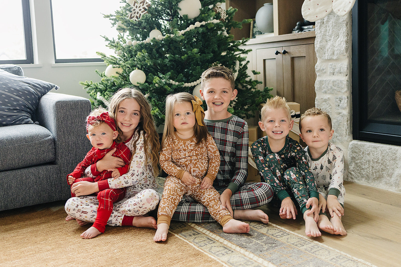 Festive Nutcracker Bamboo Pajama Set for the Whole Family